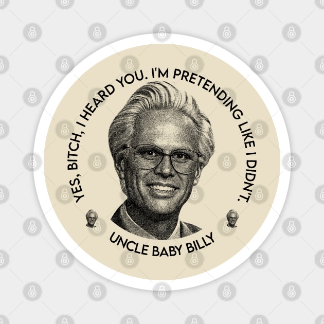 LIke BABY Billy Uncle Magnet by TattoVINTAGE